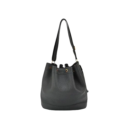 Hermès Market Vintage Bucket Bag Clemence Leather