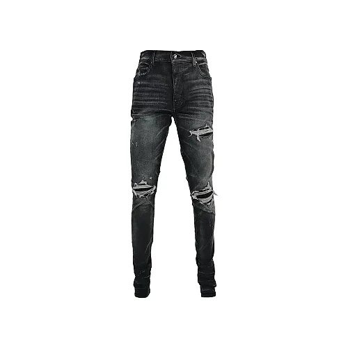 Amiri Distressed Denim Jeans, Size 33