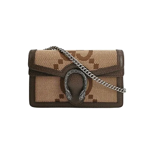 Gucci Dionysus Super Mini GG Canvas and Calfskin