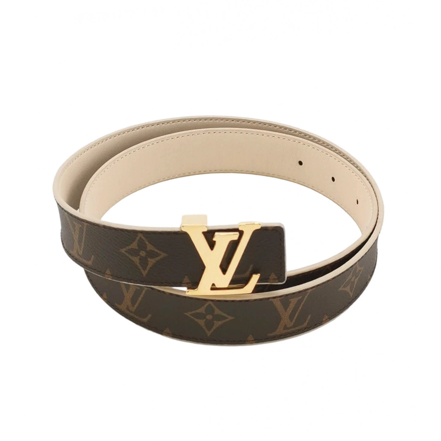 Louis Vuitton Initiales Belt Monogram, Reversible