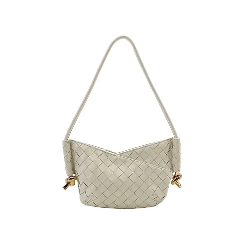 Bottega Veneta Solstice Mini Beige Intrecciato