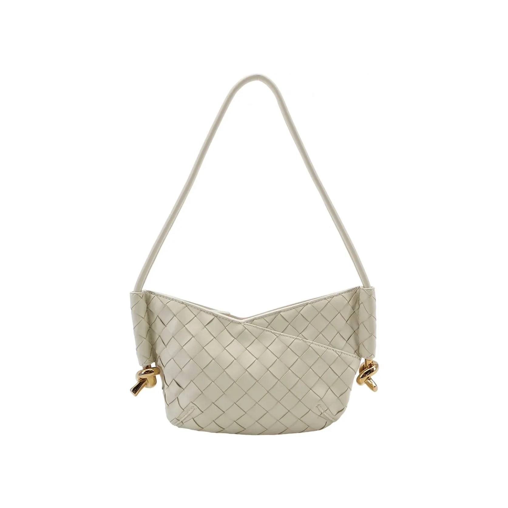 Bottega Veneta Solstice Mini Beige Intrecciato