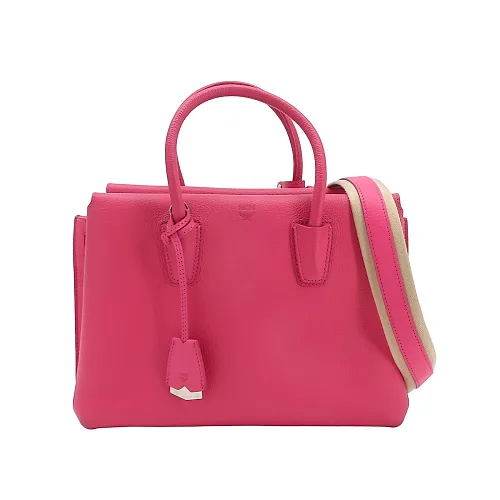 MCM Milla Shoulder Bag, Fuchsia