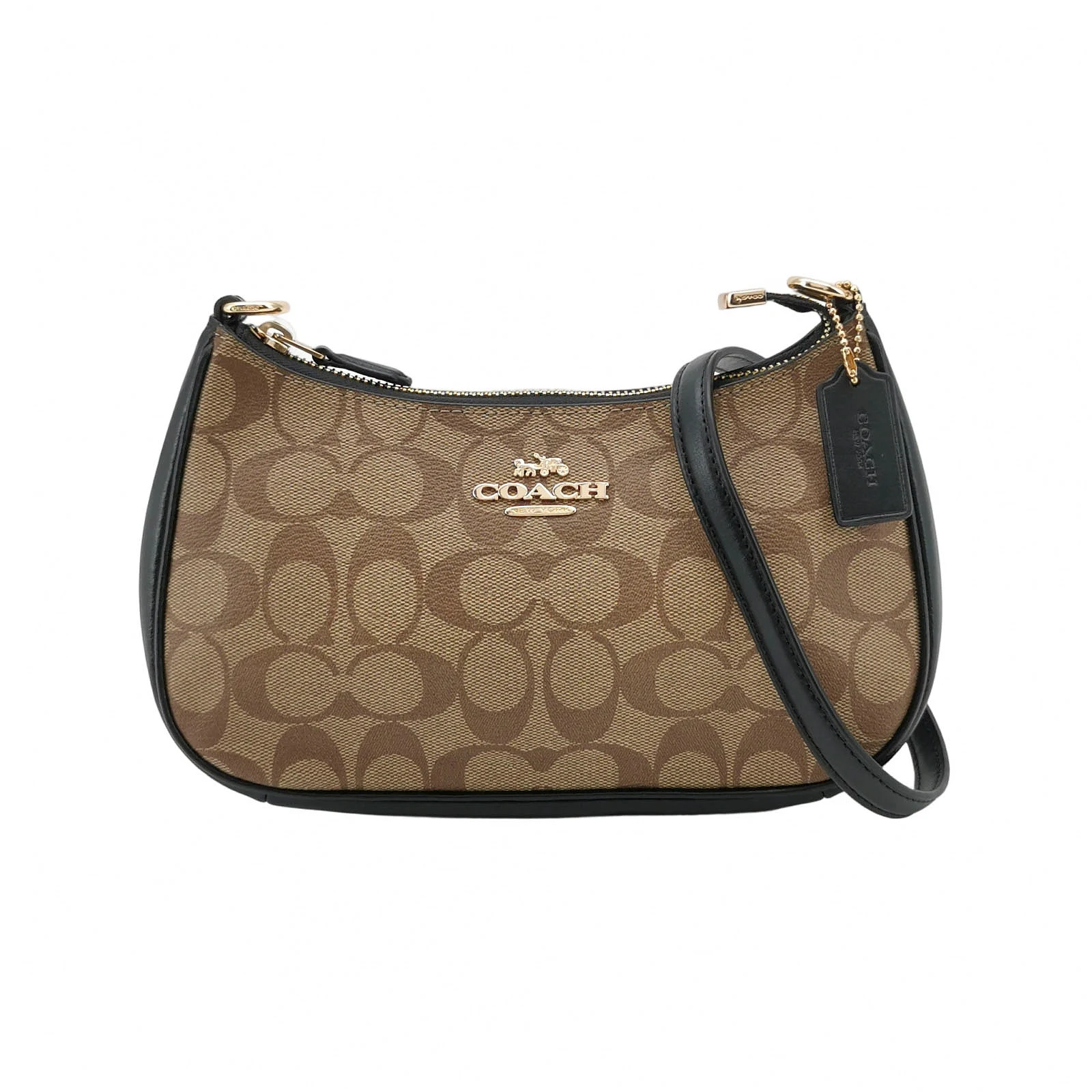 Coach Teri Crossbody, Brown Signature
