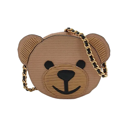 Moschino Teddy Bear Crossbody, Brown