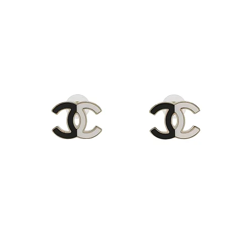 Chanel 23C Double-C Earrings, Gold