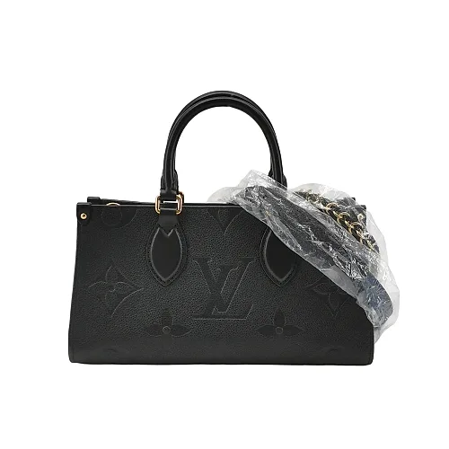 Louis Vuitton OnTheGo East West, Black Embossed