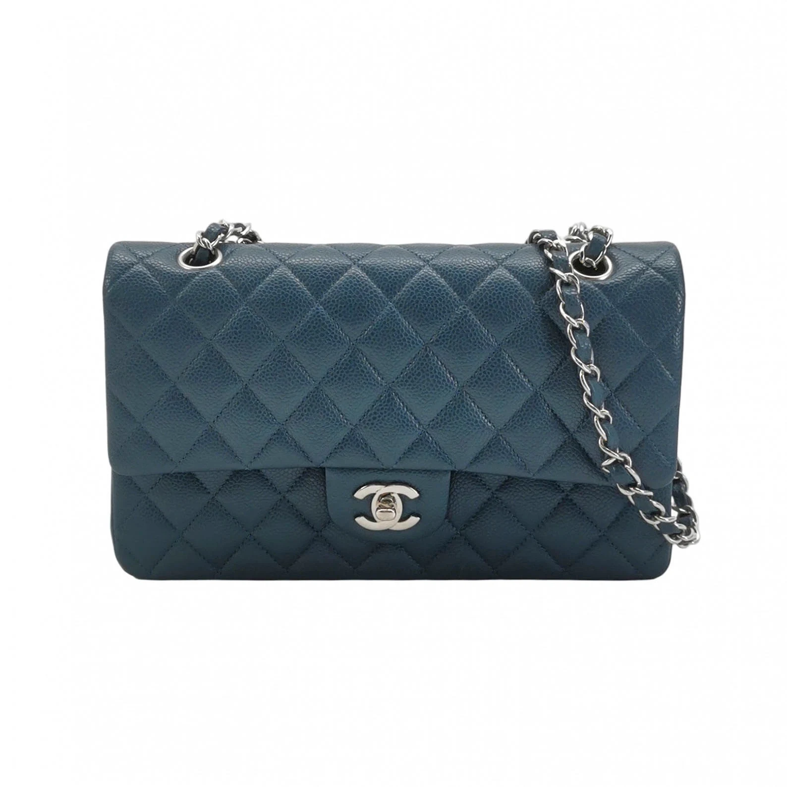 Chanel Classic Flap Medium Seasonal, Blue