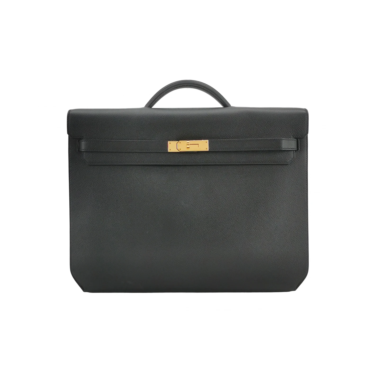 Hermès Kelly Dépêches 36 Epsom, Noir