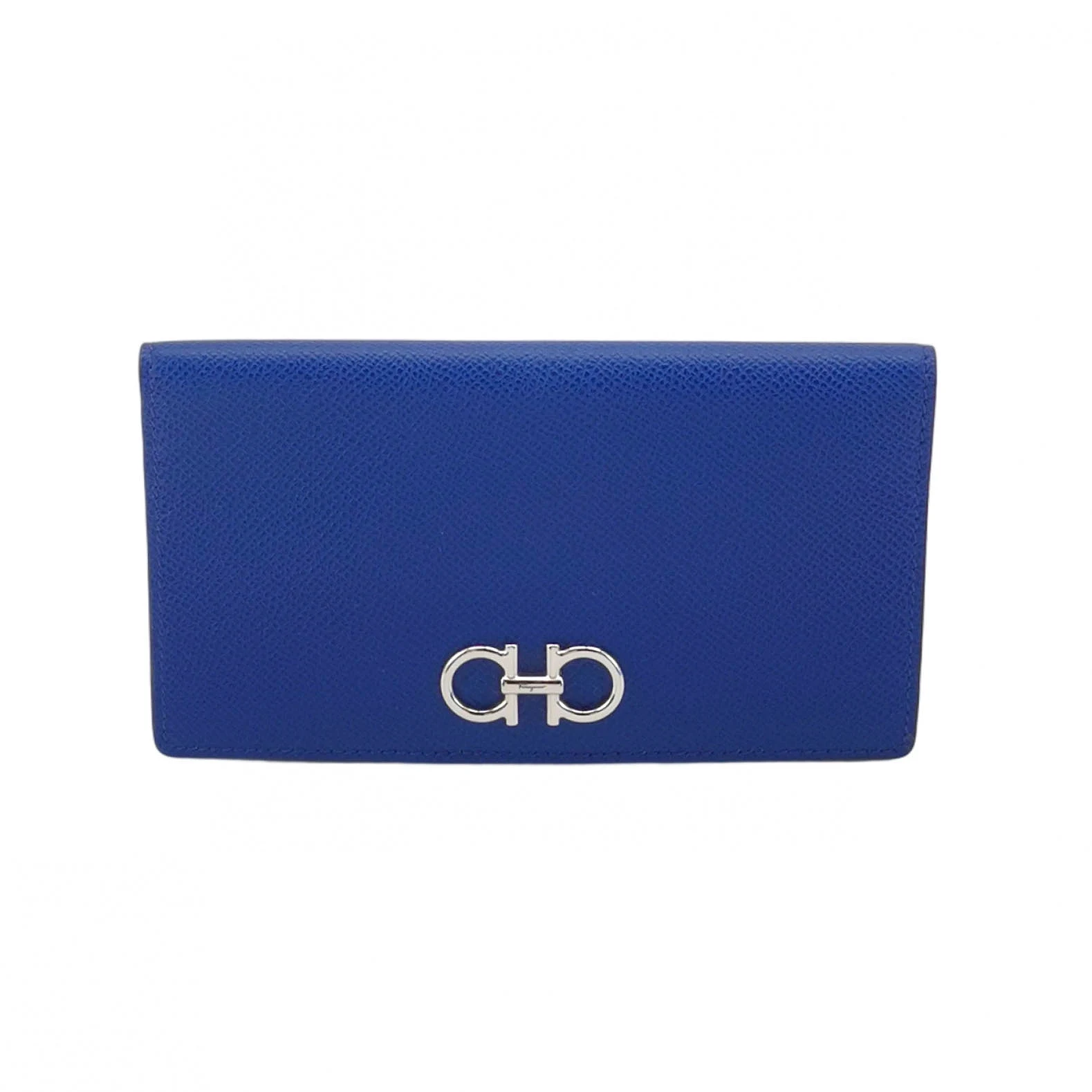 Salvatore Ferragamo Gancini Wallet, Blue