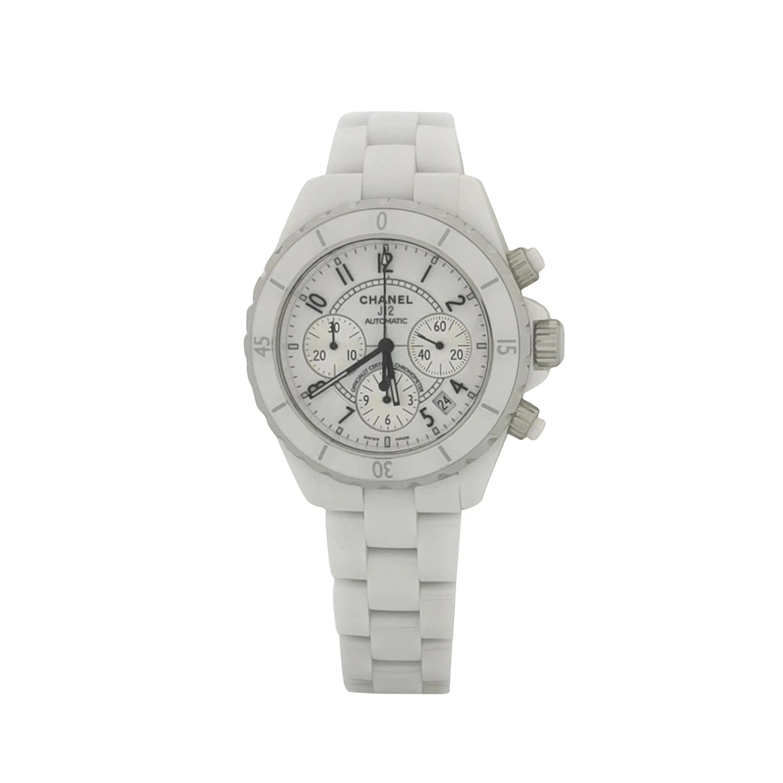 Chanel J12 41mm White Ceramic Automatic