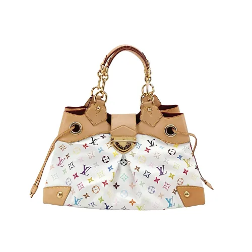 Louis Vuitton Ursula MM, White Multicolore