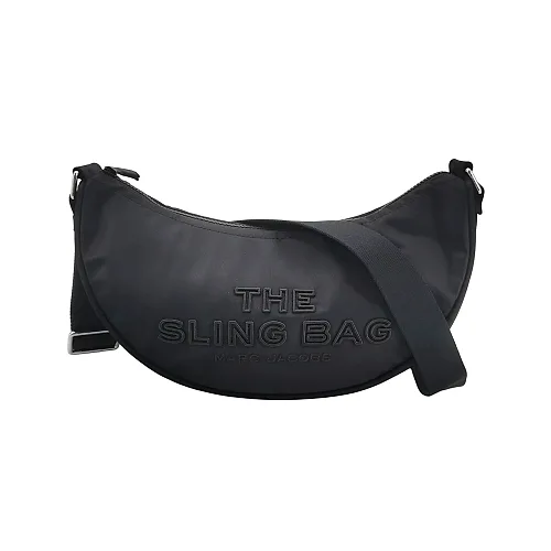 Marc Jacobs Nylon Logo Crossbody, Black
