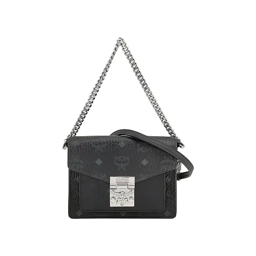 MCM Patricia Crossbody, Black