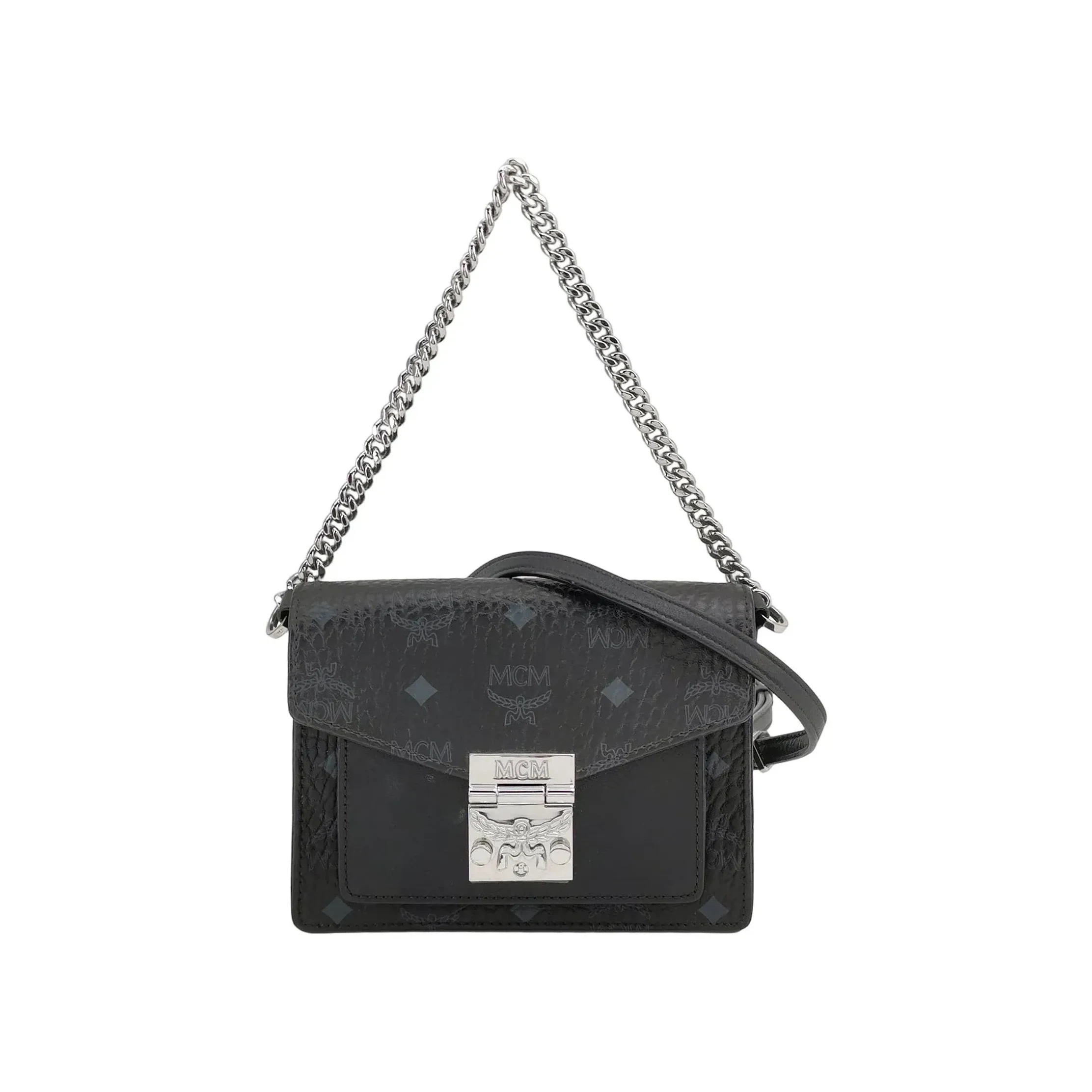 MCM Patricia Crossbody, Black