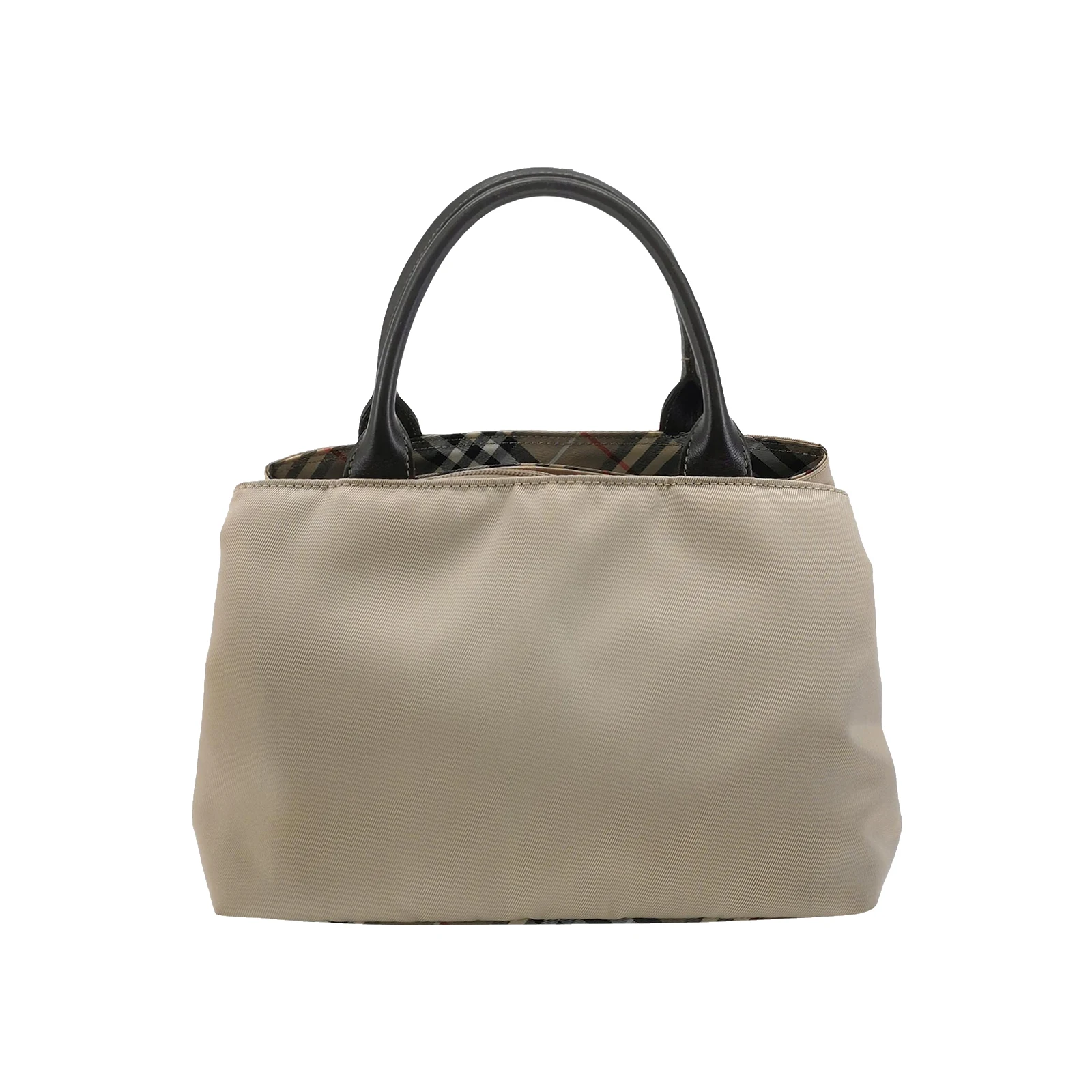 Burberry Blue Label Vintage Nylon Tote, Khaki