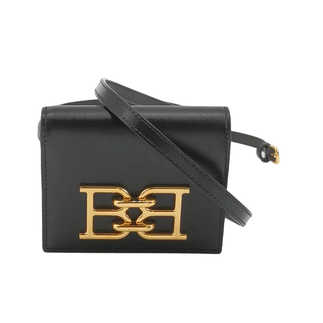Bally BB Mini Crossbody, Black