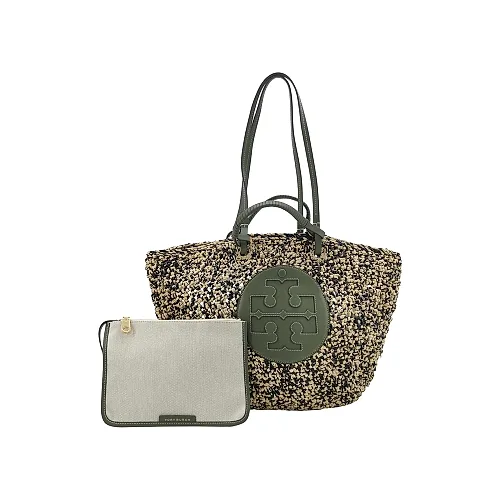 Tory Burch Ella Tote with Pouch, Beige