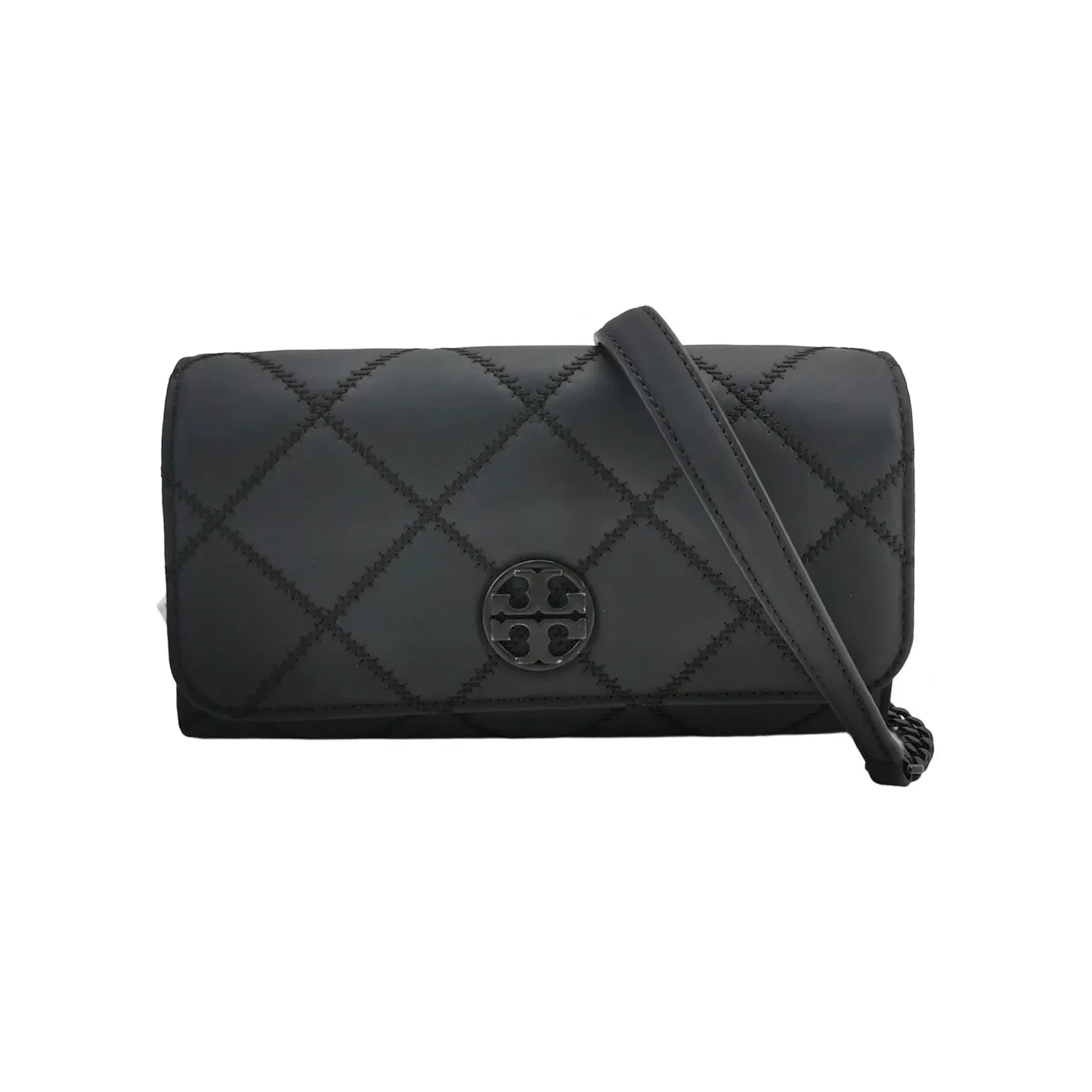 Tory Burch Willa Quilted Crossbody, Black
