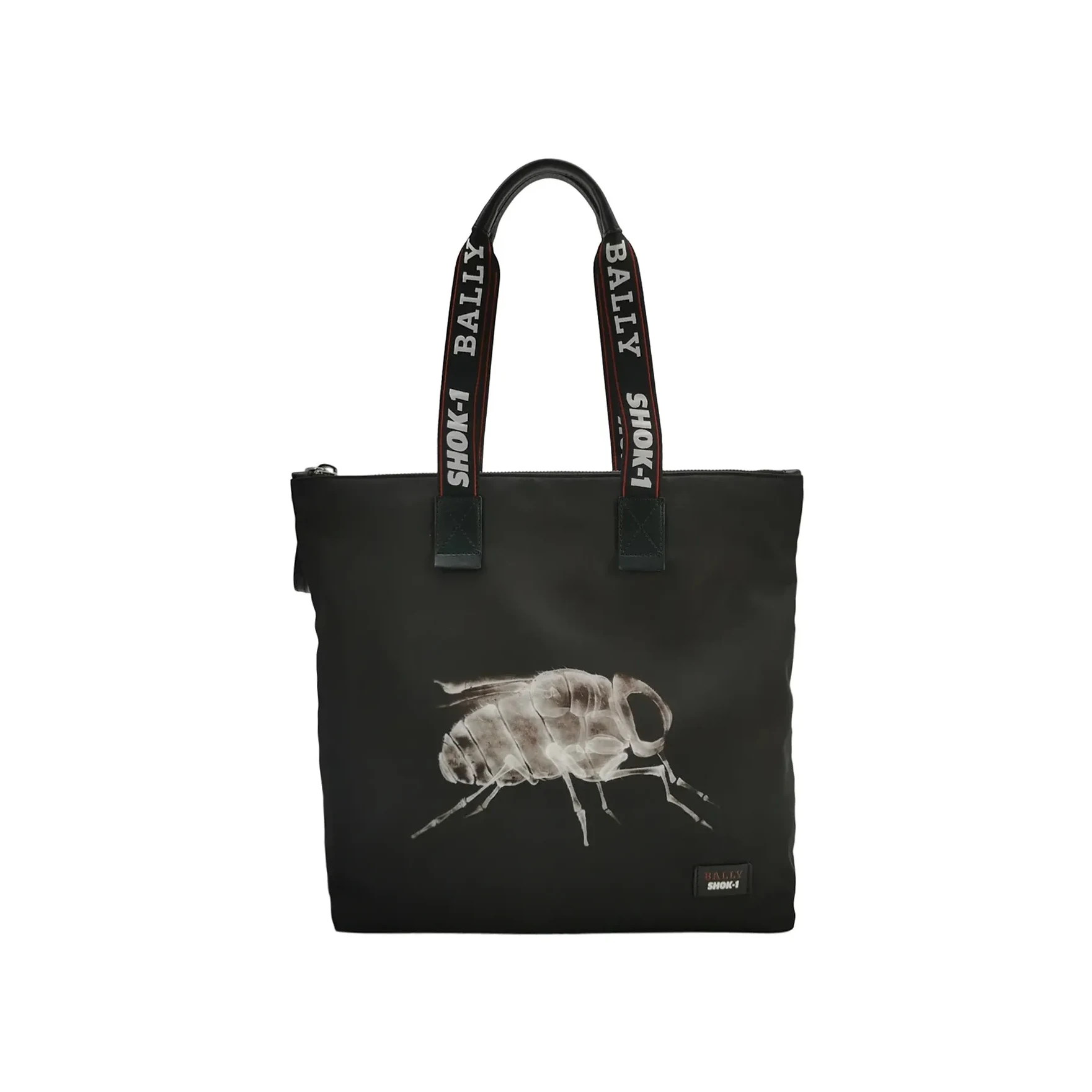Bally x Shok-1 Shoulder Bag, Black