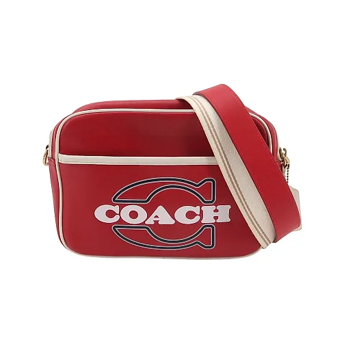 Coach Flight Crossbody, Red