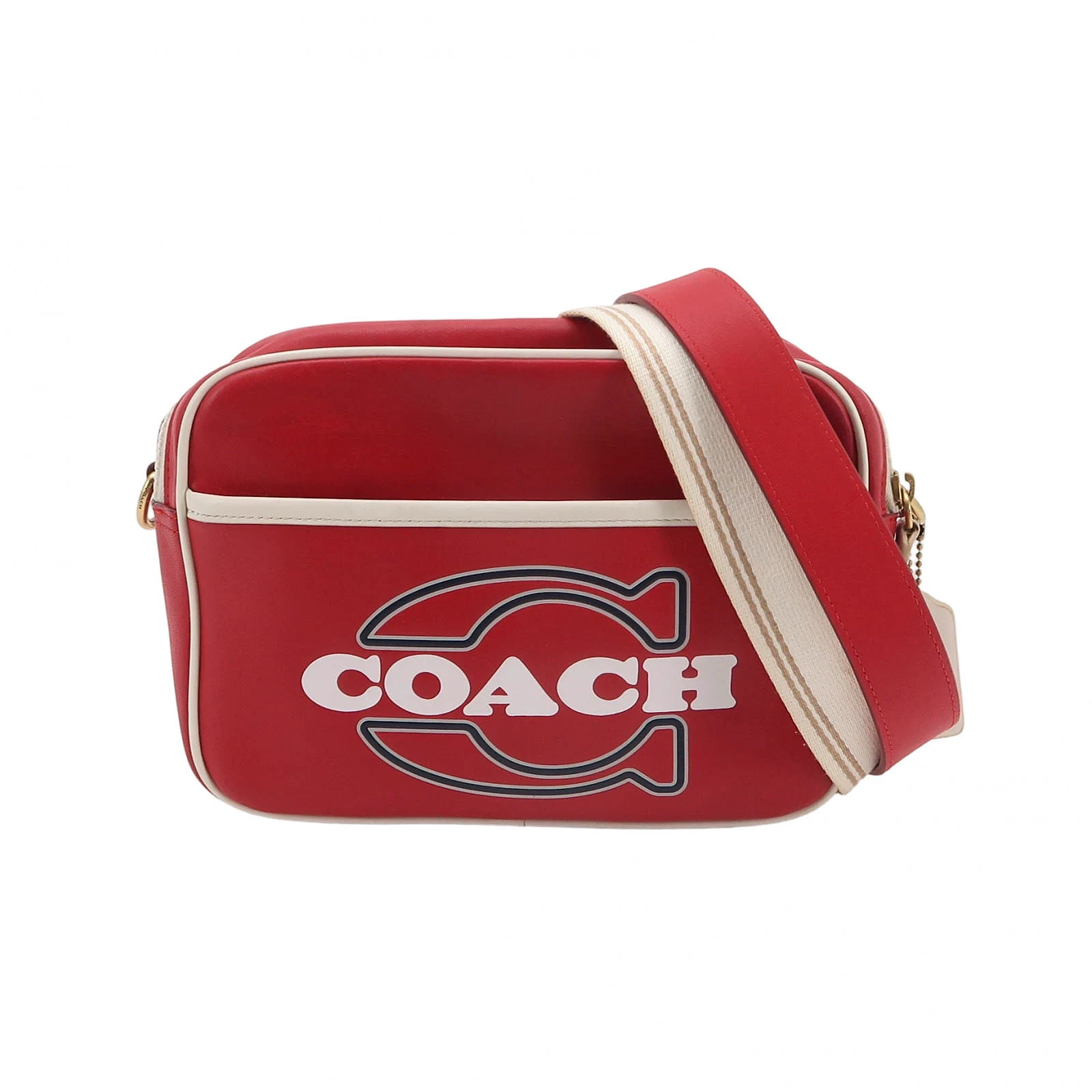 Coach Flight Crossbody, Red