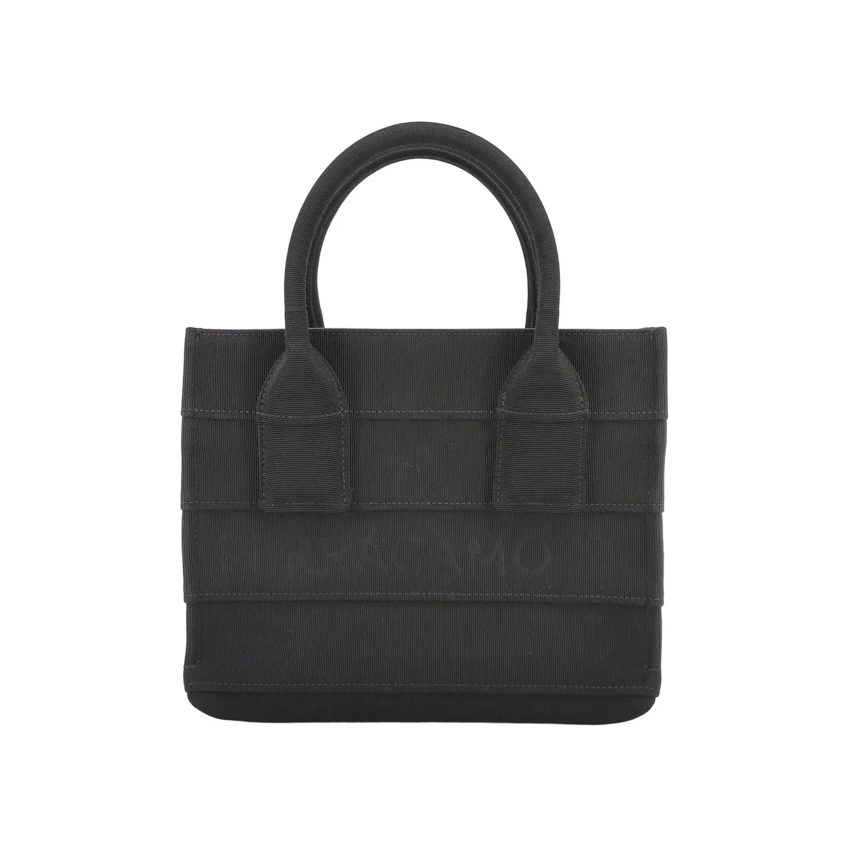 Salvatore Ferragamo Nylon Logo Tote, Black