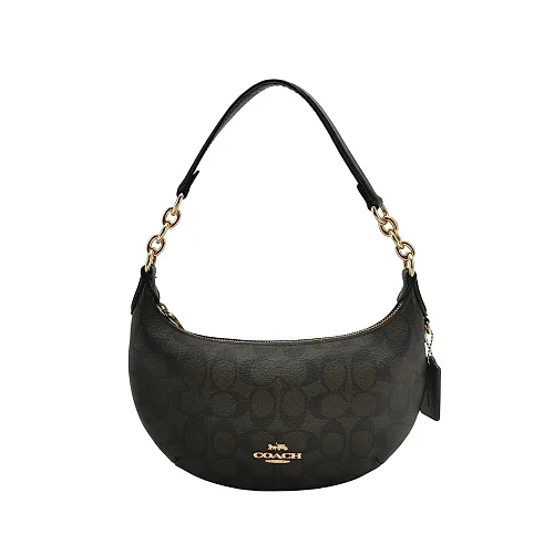 Coach Payton Shoulder Bag, Brown Signature