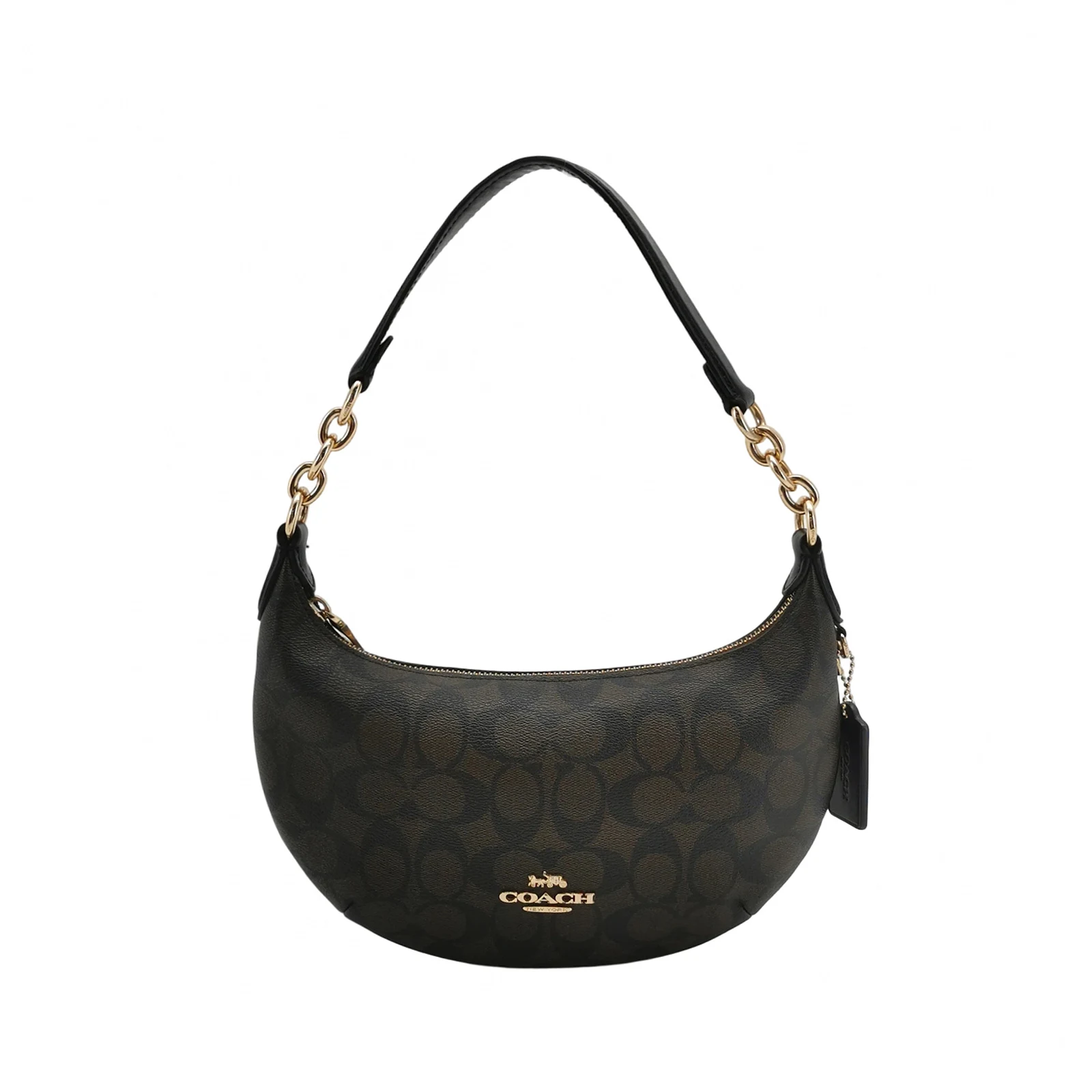 Coach Payton Shoulder Bag, Brown Signature