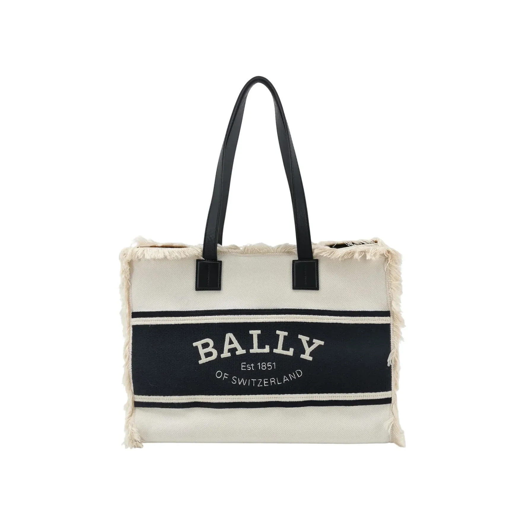 Bally Crystalia Colourblock Tote, Beige