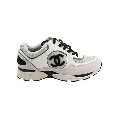 Chanel Double-C Sneakers, Grey