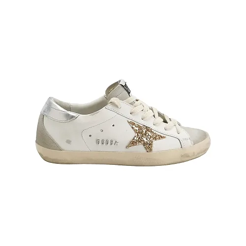 Golden Goose Super-Star Sneakers, White