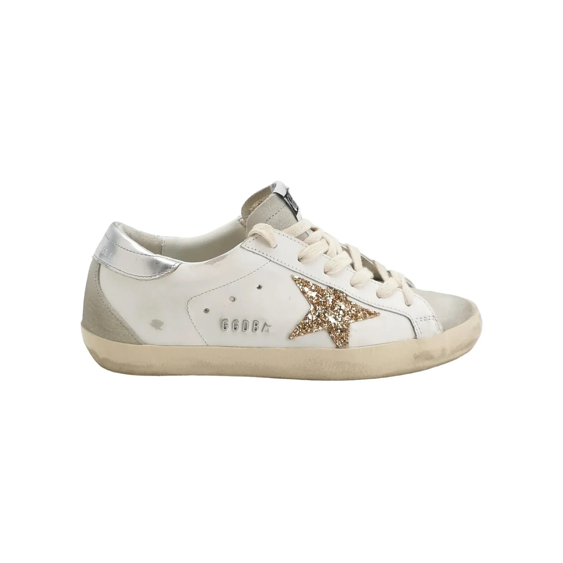 Golden Goose Super-Star Sneakers, White