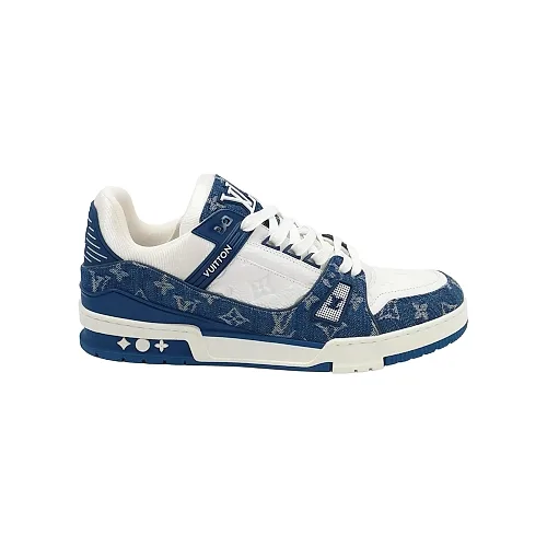 Louis Vuitton LV Trainer, Blue Monogram