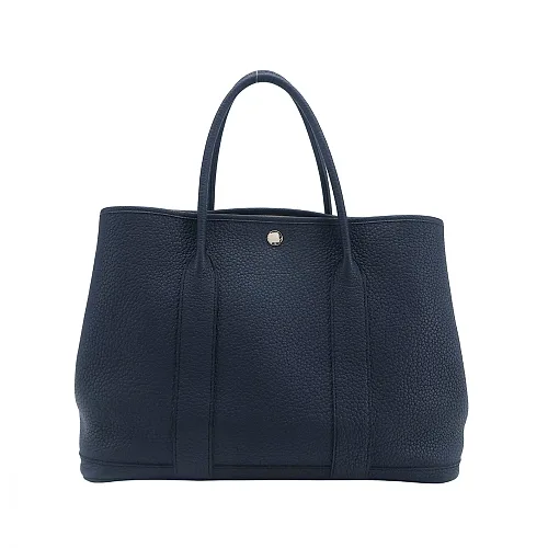 Hermès Garden Party 36 Negonda, Bleu Indigo