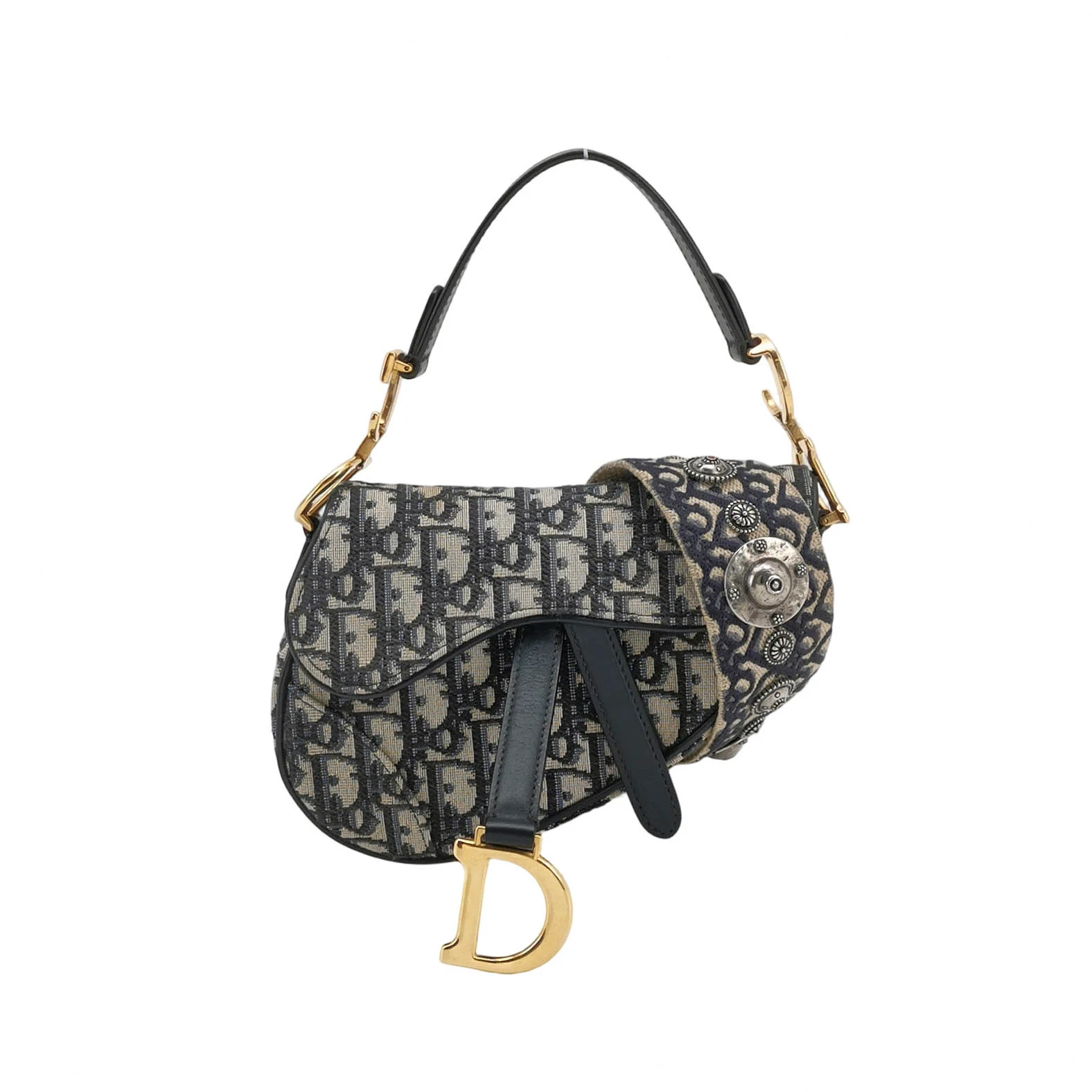 Dior Saddle Mini Oblique, Beige