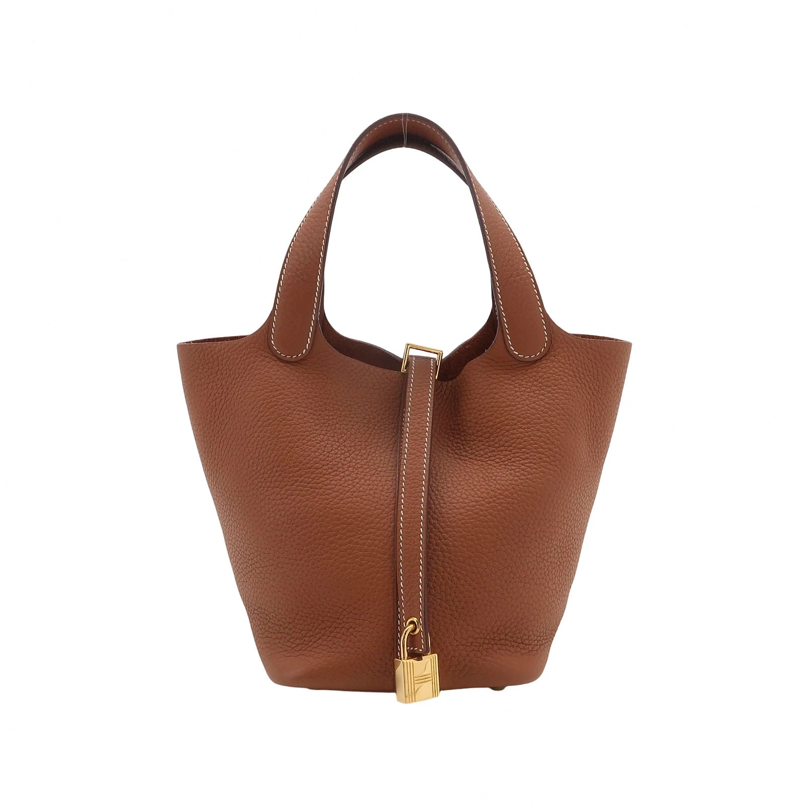 Hermès Picotin 18 Clemence, Gold