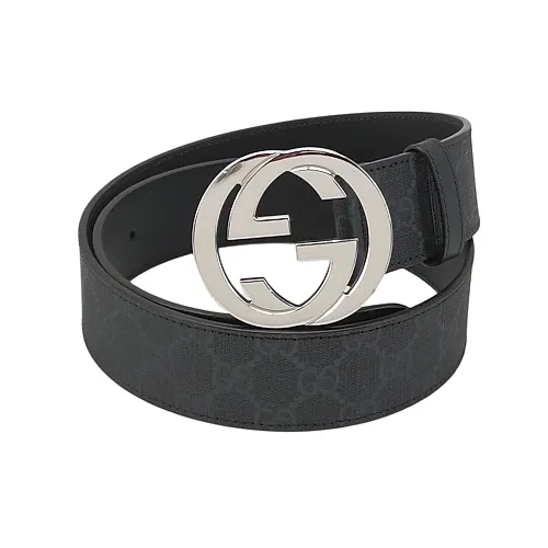 Gucci Interlocking-G Belt, Black