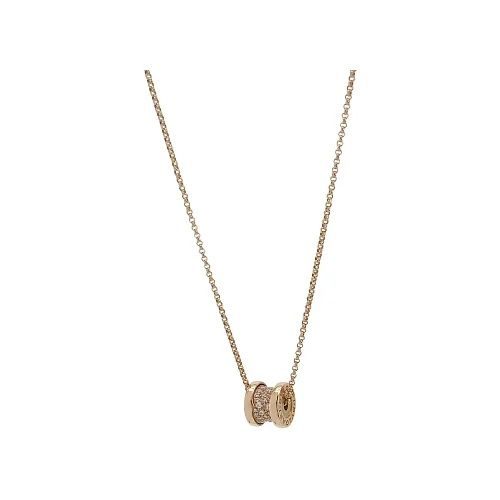 Bvlgari B.zero1 Diamond Necklace, 18K Rose Gold