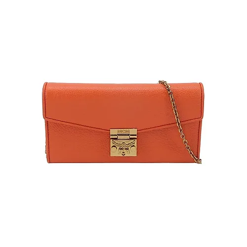MCM Millie Flat Crossbody, Black