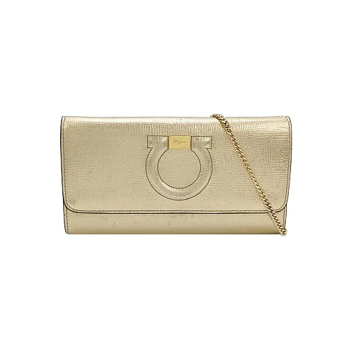 Salvatore Ferragamo Gancini Flat Crossbody, Colourblock