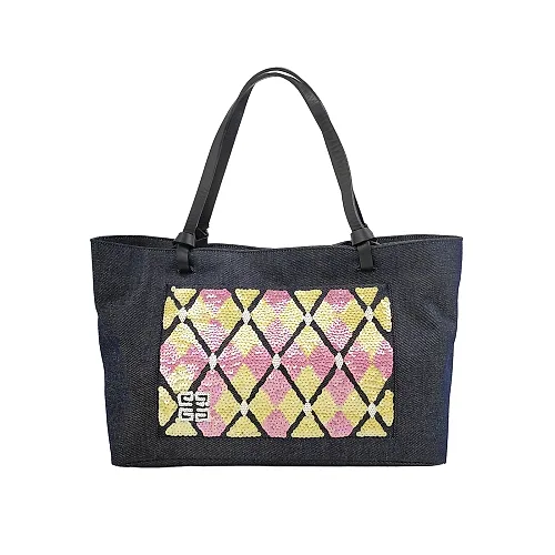 Givenchy Canvas Logo Tote, Colourblock