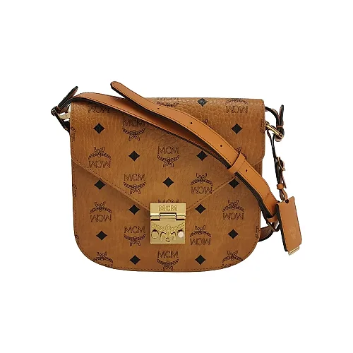 MCM Patricia Small Shoulder Bag, Visetos