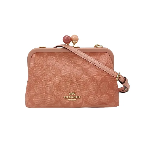 Coach Nora Kisslock Crossbody, Signature