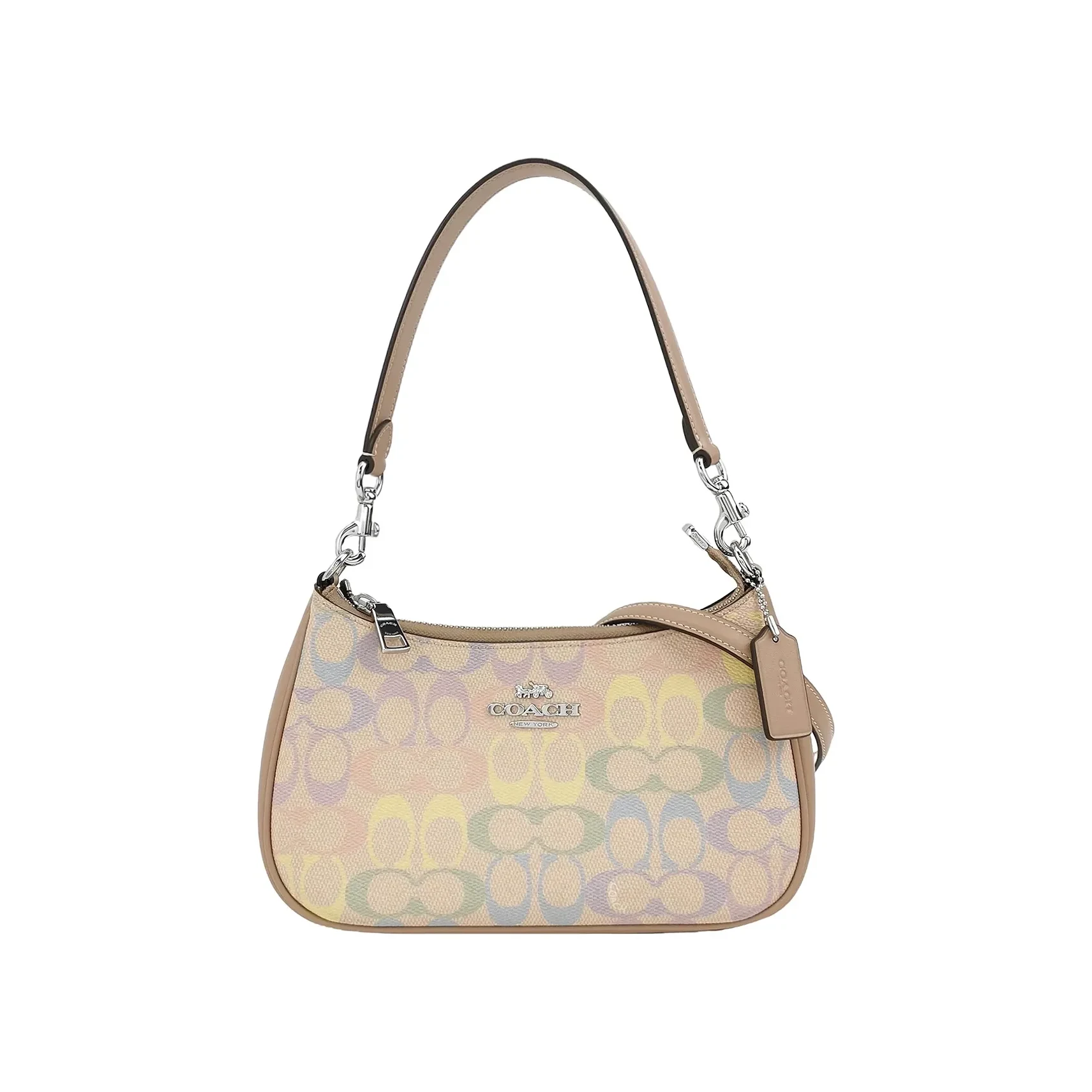 Coach Teri Shoulder Bag, Signature Brown