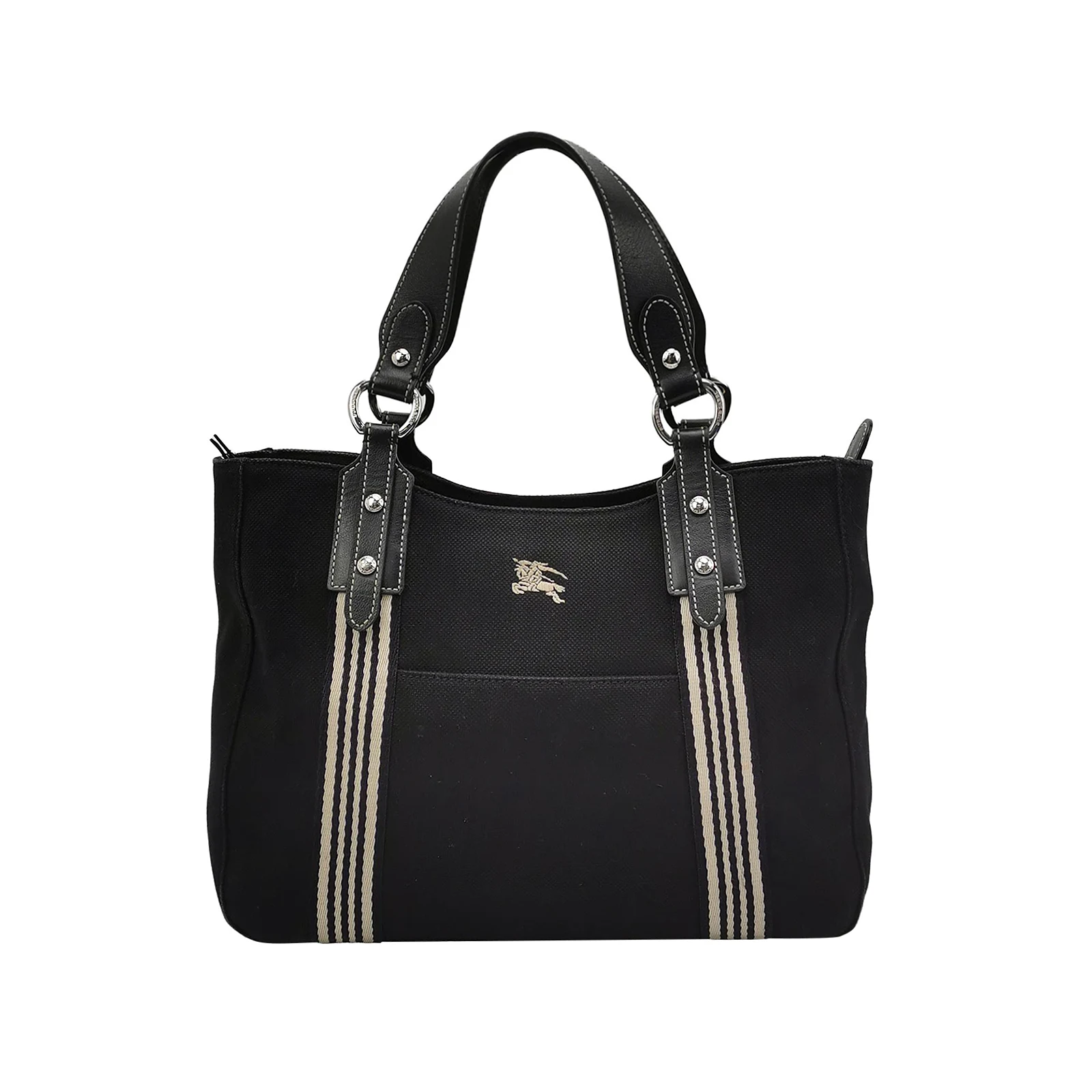 Burberry Blue Label Embroidered Shoulder Bag