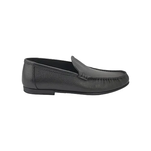 Bally Round-Toe Derbies, Black