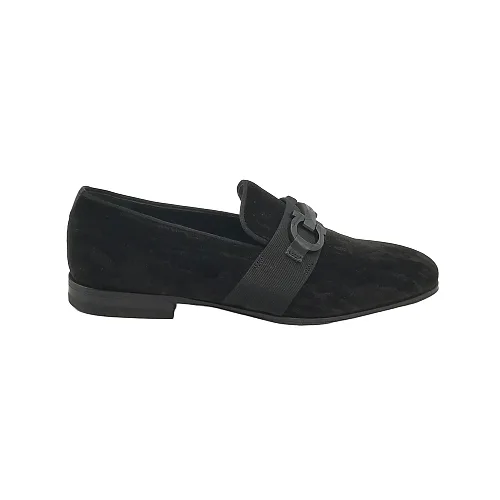 Salvatore Ferragamo Schwartz Gancini Loafers