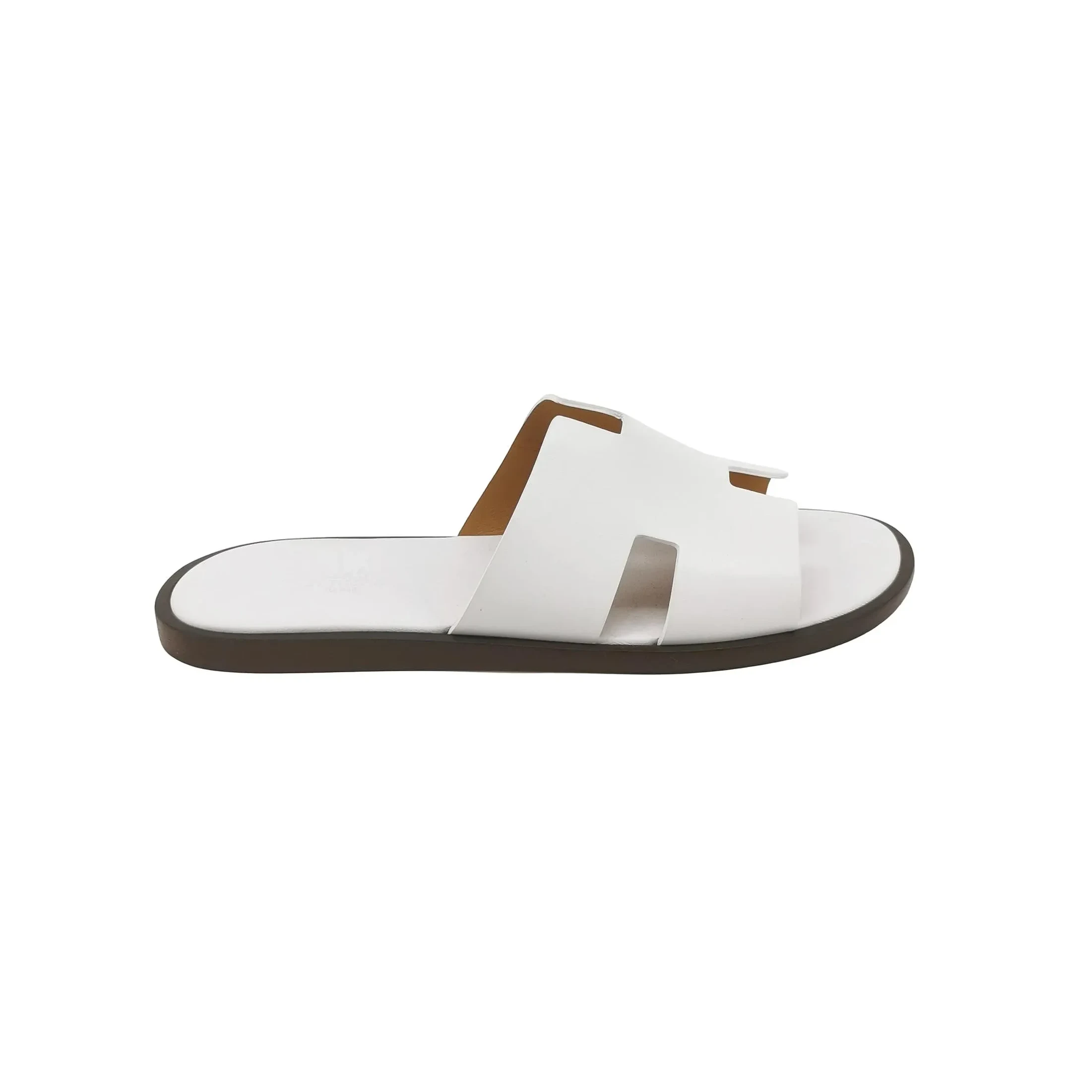 Hermès Izmir Sandals, White