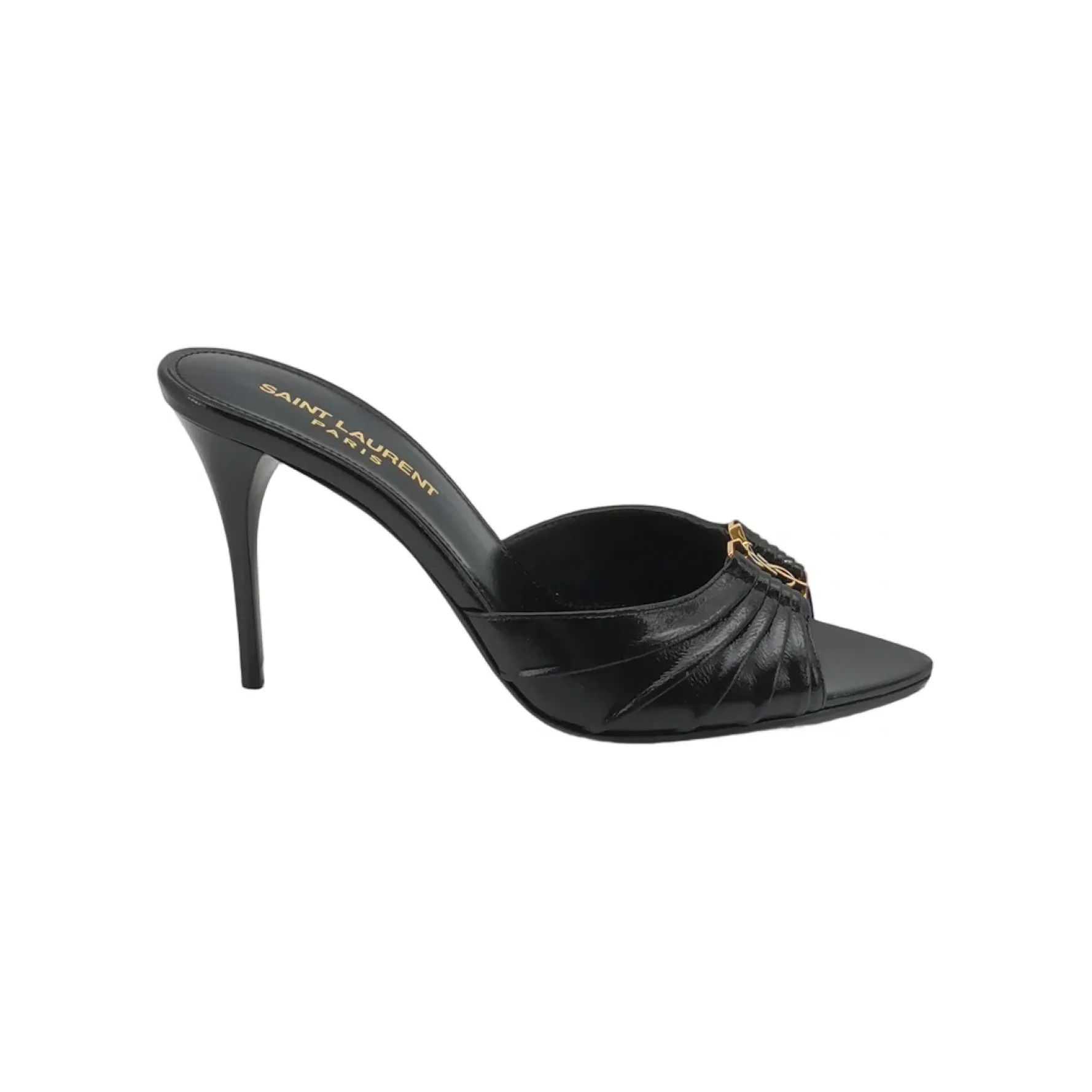 Saint Laurent Babylone Mules, Black